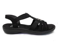 Zwarte Rieker Sandalen