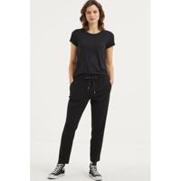 s.Oliver slim fit joggingbroek zwart
