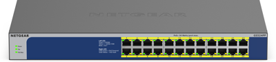 Netgear GS524PP Unmanaged Gigabit Ethernet (10/100/1000) Grijs Power over Ethernet (PoE)