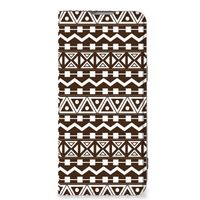 OnePlus Nord 2T Hoesje met Magneet Aztec Brown - thumbnail