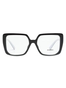 Miu Miu Eyewear lunettes de vue à monture oversize - Noir