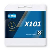 KMC Fietsketting X 101 1/2x1/8 8mm 112 schakels Zilver