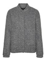 VERO MODA Vmamber Elite Bomber Jacket Noos bomberjack voor dames, Medium grijs (grey melange), M
