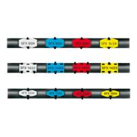 Weidmüller 1727740005 VT SFX 9/24 NE GN V0 Kabelmarkering Montagemethode: Kabelbinder Markeringsvlak: 15 x 24 mm Groen Aantal markeringen: 320 320 stuk(s)