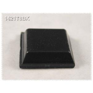 Hammond Electronics 1421T8BK Apparaatvoet Zelfklevend, Rond Zwart (Ø x h) 12.1 mm x 3.1 mm 24 stuk(s)