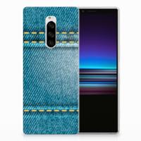 Sony Xperia 1 Silicone Back Cover Jeans