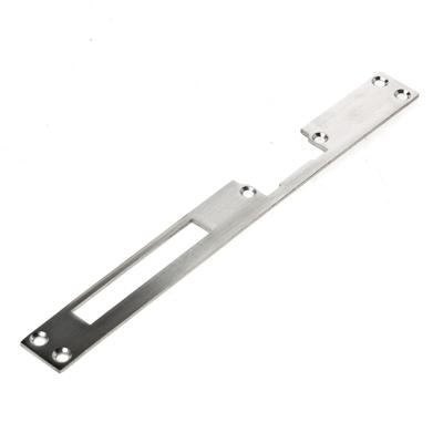 Voorplaat lang (d/n) rvs tbv elek.sl.pl.