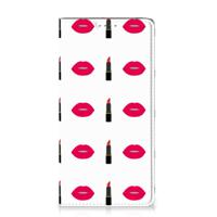 Samsung Galaxy A51 Hoesje met Magneet Lipstick Kiss - thumbnail