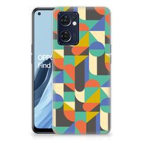 OPPO Reno 7 5G | Find X5 Lite TPU bumper Funky Retro - thumbnail