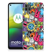 Motorola Moto G9 Power Silicone Back Cover Punk Rock