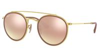 Ray-Ban ROUND DOUBLE BRIDGE zonnebril Rond