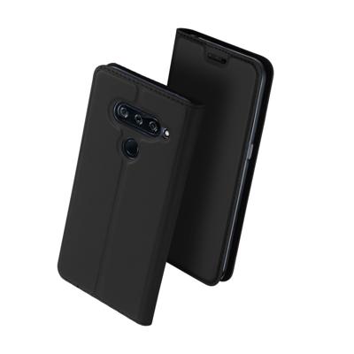 Dux Ducis pro serie - slim wallet hoes - LG V40 ThinQ - Zwart