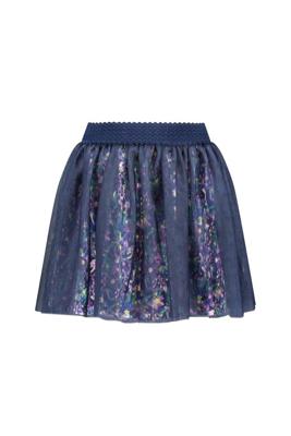 B.Nosy winter mesh rok meisjes - multi - Rory - laagjes met print