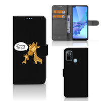 OPPO A53 | OPPO A53s Leuk Hoesje Giraffe