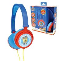 Lexibook, La Pat Patrouille, Casque audio stéréo, puissance sonore limitée, pliable et ajustable, bleu/rouge, HP015PA