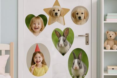 Deurstickers 50x50 cm