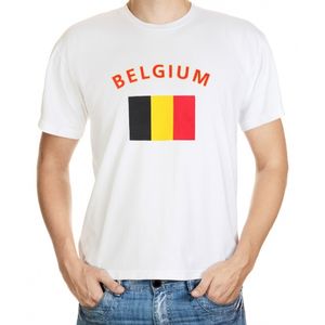 Belgische vlag t-shirts 2XL  -