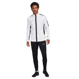 Nike Dri-FIT Academy 23 Full-Zip Trainingspak Wit Zwart