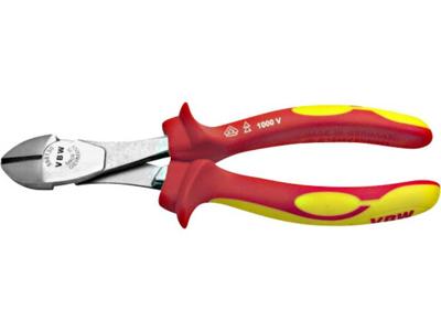 VBW 598125 VDE Kracht-zijsnijtang Met facet 180 mm VBW 598125 VDE Kracht-zijsnijtang Met facet 180 mm