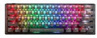 Ducky One 3 Aura Black Gaming Tastatur, RGB LED - MX-Red