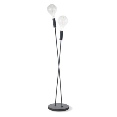 Home sweet home vloerlamp Twint 130 2L - zwart