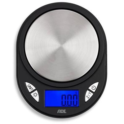 ADE TE 1700 keukenweegschaal Zwart, Zilver Aanrecht Ovaal Elektronische keukenweegschaal ADE TE 1700 keukenweegschaal Zwart, Zilver Aanrecht Ovaal Elektronische keukenweegschaal