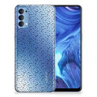 OPPP Reno 4 TPU bumper Stripes Dots