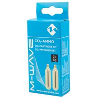 M-Wave Co2 patroon met schroefdraad 16 gram