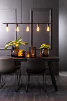 Hanglamp Rokusina metaal 5 lampen