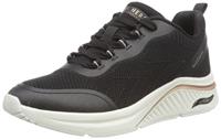 Skechers Sneaker Arch Fit S-mijlen dames Sneaker , Zwart Engineered Knit Hot Smelt , 35 EU