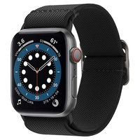 Spigen Fit Lite Apple Watch Series Ultra 2/Ultra/9/8/SE (2022)/7/SE/6/5/4/3 Band - 49mm/45mm/44mm/42mm - Zwart - thumbnail