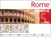 Stadsplattegrond Popout Map Rome | Compass Maps - thumbnail