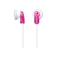 Sony Mdr-E9Lp In-Ear/In-Ear Koptelefoon (1,2M Kabel, Neodymium Magneet, Voor Mp3-Speler, Walkman, Ipod) Wit/Roze
