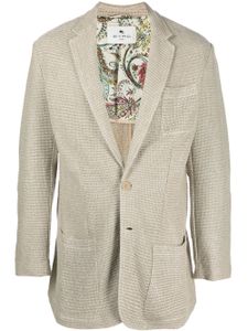 ETRO blazer en lin - Tons neutres