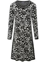 Gebreide jurk met lange mouwen en ronde hals Van Basler multicolour