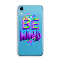 Be Kind: iPhone XR Transparant Hoesje