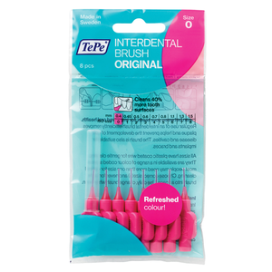 TePe Interdentale Ragers Original 0.4 mm roze - 8 stuks