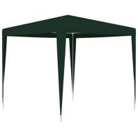 Partytent professioneel 90 g/m 2,5x2,5 m groen