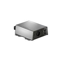 DOMETIC DSP 612 sinusomvormer, 600 W, 12 V I mobiel stopcontact voor onderweg, spanningsomvormer, omvormer, zilver, zwart