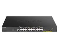 D-Link DGS-1250-28XMP Smart Managed PoE+ Gb switch met 28 poorten