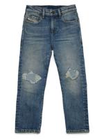 Diesel Kids D-Viker-J slim-fit jeans - Blauw