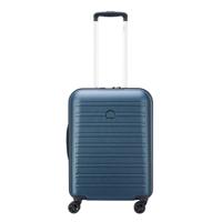 Delsey Segur 2.0 Slim 4 Wheel Trolley 55 blue Harde Koffer