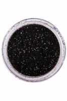 PXP biodegradable pitch black powder glitter 2.5 gr.