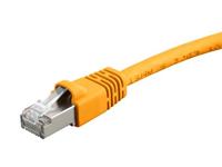 Monoprice Cat6A Ethernet-patchkabel - netwerkinternetkabel - RJ45, 550Mhz, STP, puur kale koperdraad, 10G, 26AWG, 3,0 m, geel