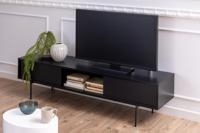 Tv-Meubel Finn MDF Zwart 180cm - Giga Living