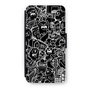 Vexx Black City : iPhone 8 Plus Flip Hoesje