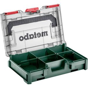 Metabo metaBOX 63 XS 626896000 Gereedschapsbox ABS Groen, Transparant (l x b x h) 252 x 167 x 63 mm