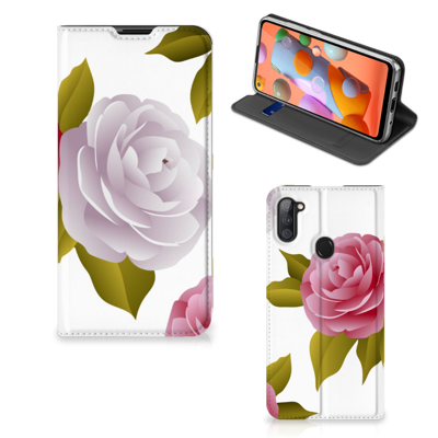 Samsung Galaxy M11 | A11 Smart Cover Roses Samsung Galaxy M11 | A11 Smart Cover Roses