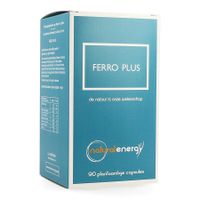 Ferro Plus Caps 90 Natural Energy Labophar