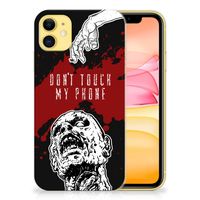 Apple iPhone 11 Silicone-hoesje Zombie Blood - thumbnail